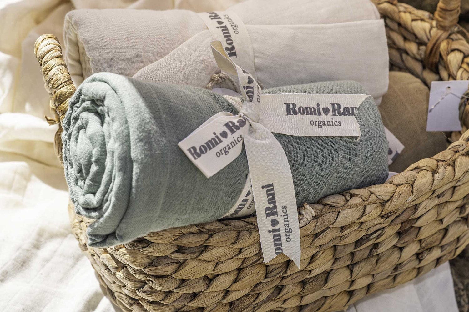 100% Organic Cotton Baby Swaddles - Image 8