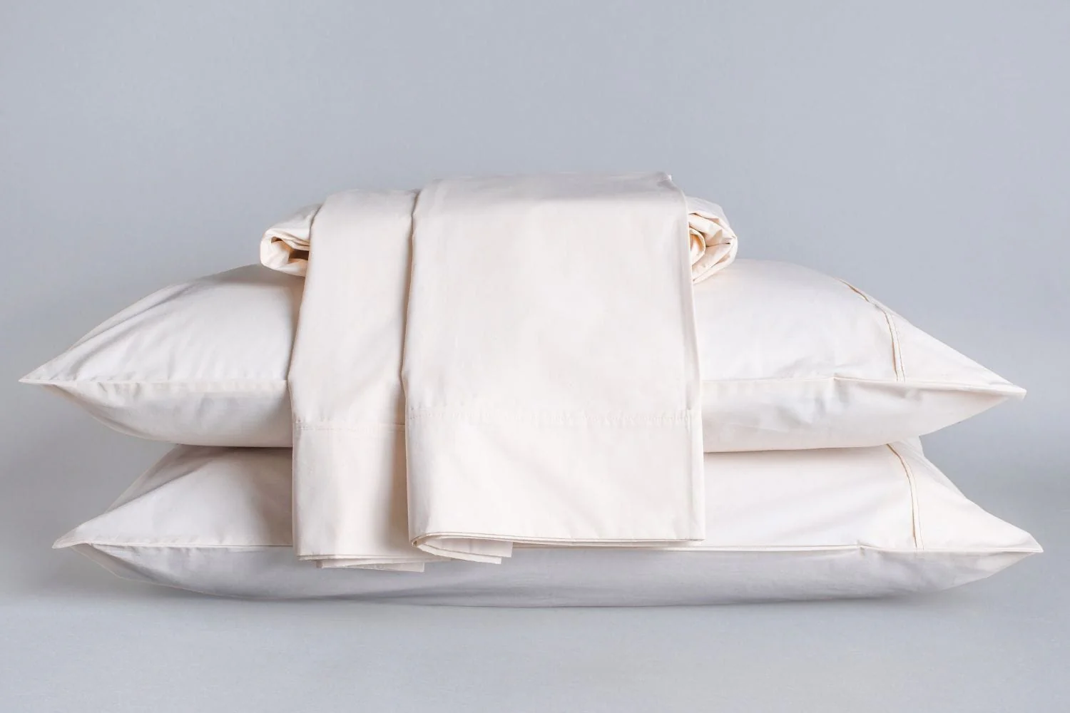 100% Organic Cotton Percale Pillowcase Pair - Image 4