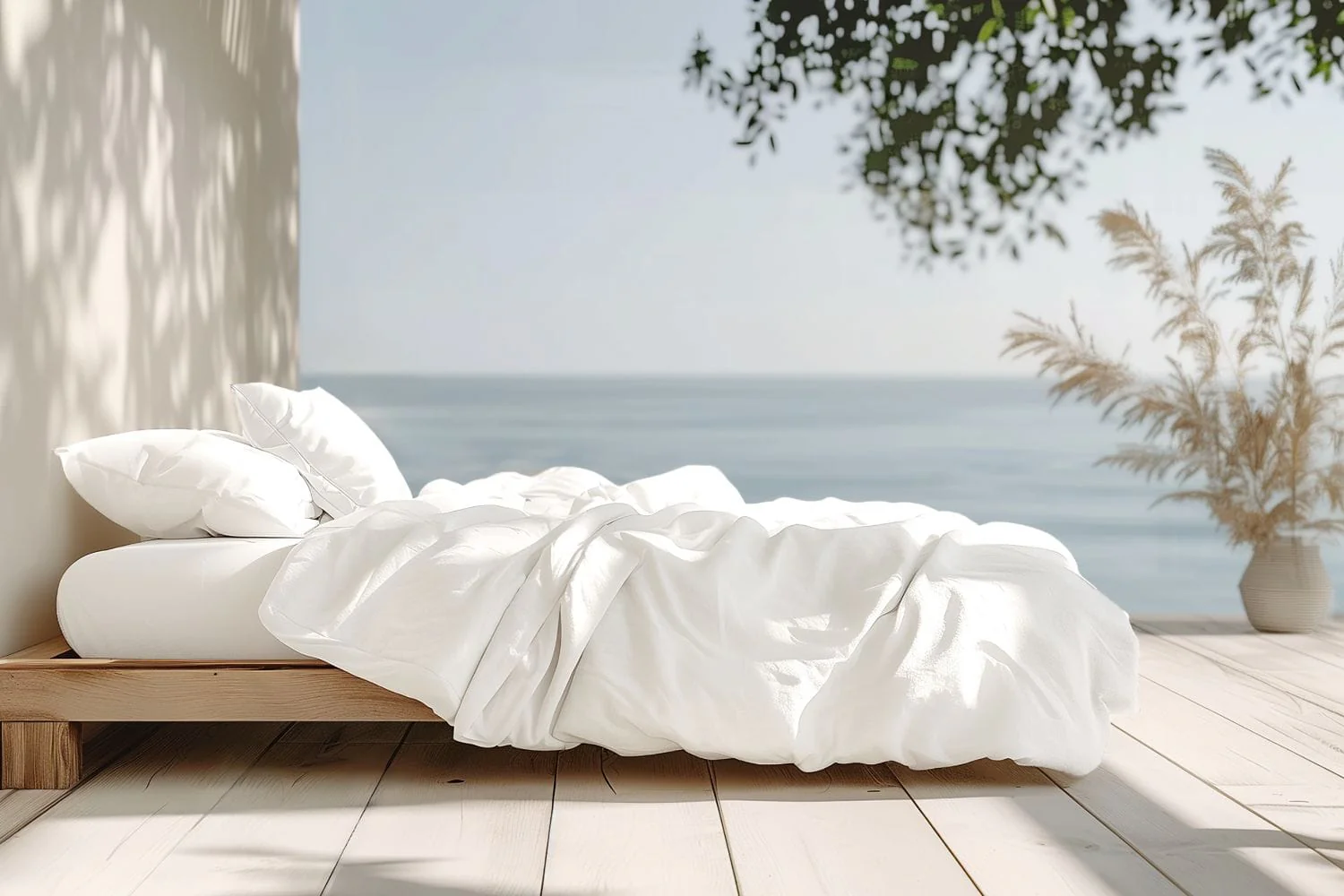 100% Organic Cotton Percale Pillowcase Pair - Image 5