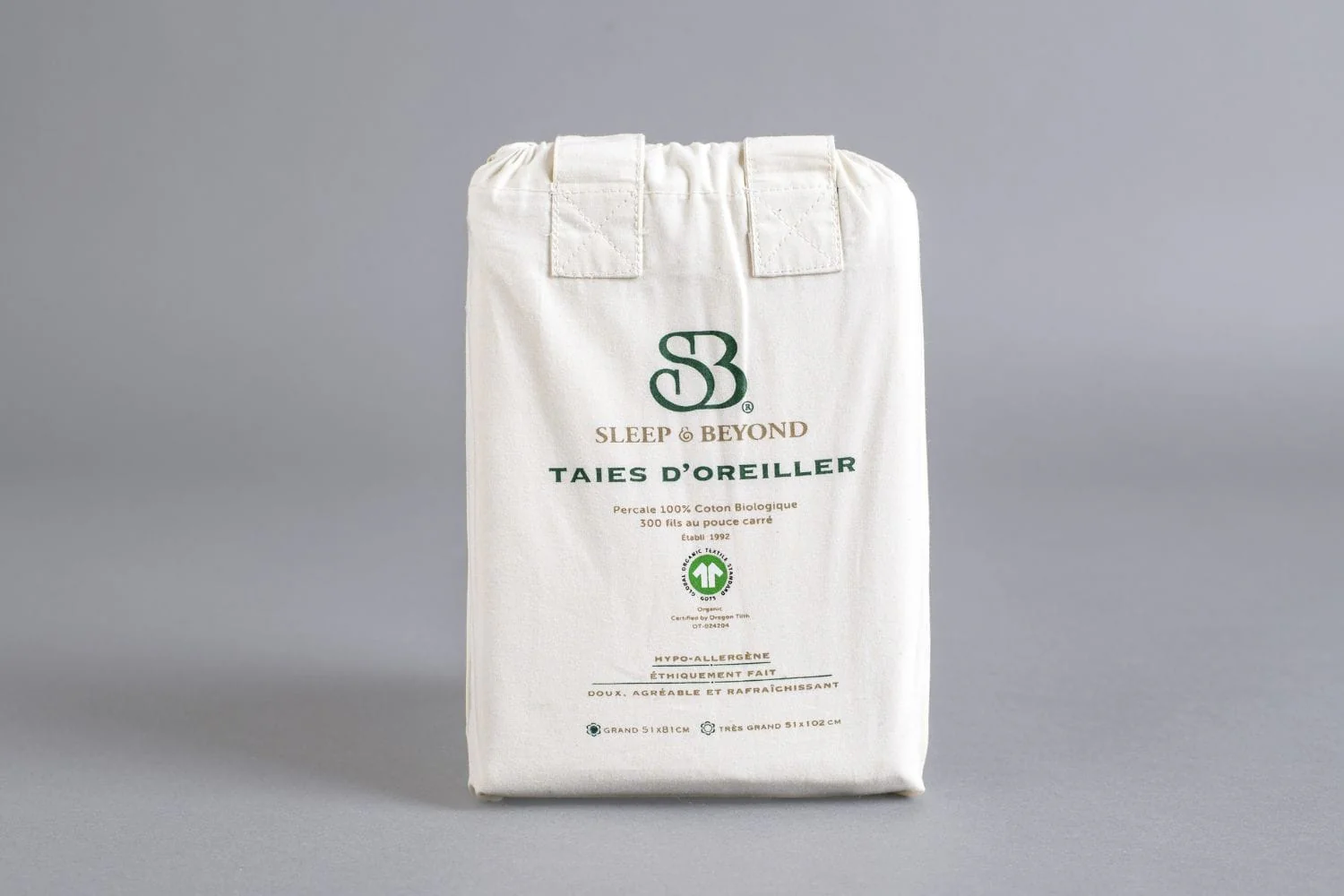 100% Organic Cotton Percale Pillowcase Pair - Image 8