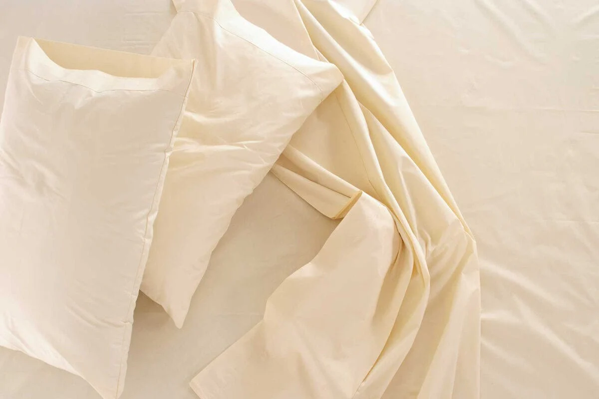 100% Organic Cotton Sateen Sheet Set - Image 6