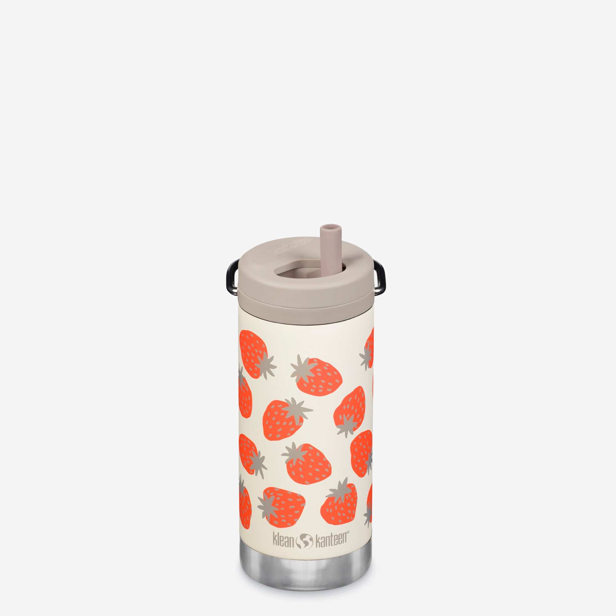 12oz TKWide Insulated Bottle with Twist Cap & Steel Straw