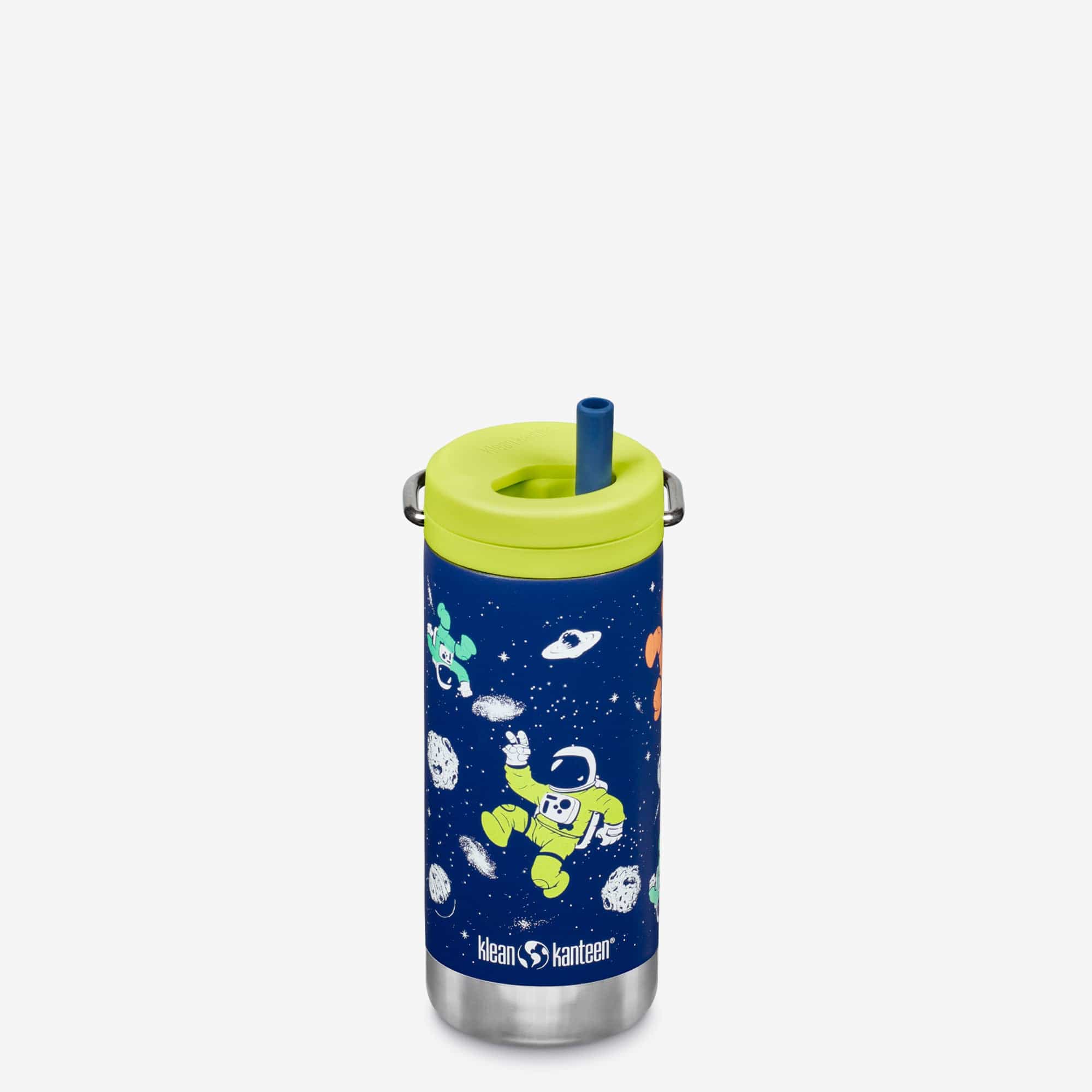 12oz TKWide Insulated Bottle with Twist Cap & Steel Straw - Image 8