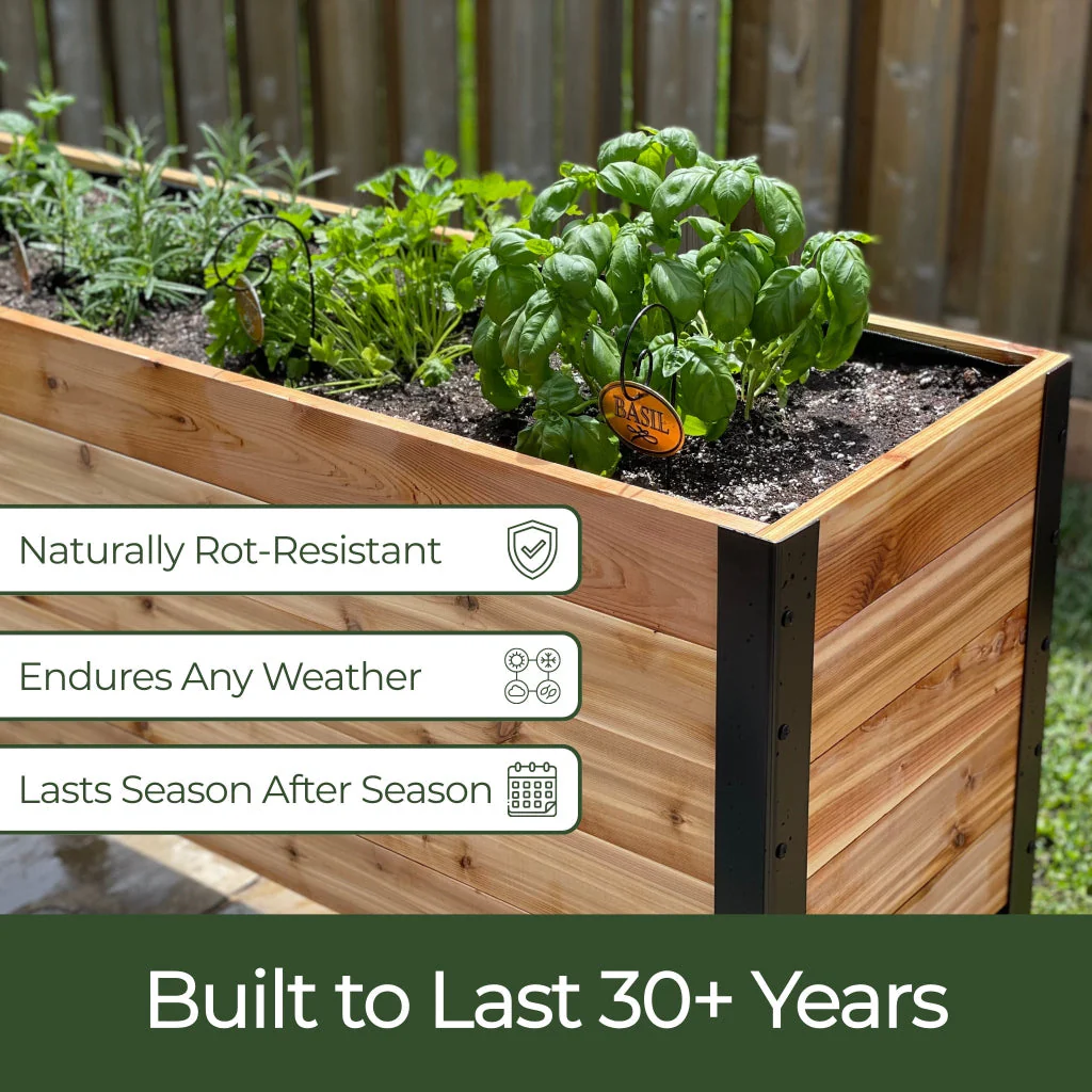 18" x 48" Raised Garden Bed - 30" TALL - Image 5