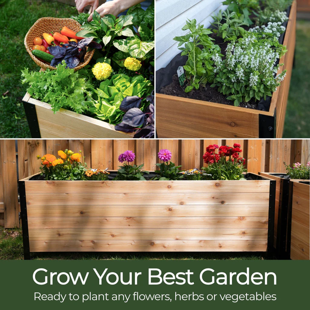 18" x 48" Raised Garden Bed - 30" TALL - Image 6