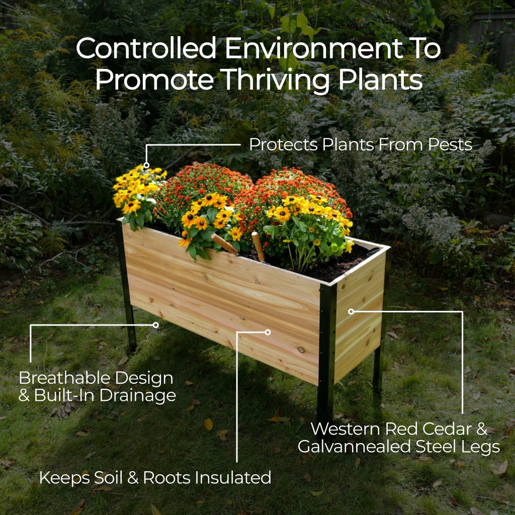 18" x 48" Raised Garden Bed - 30" TALL - Image 7