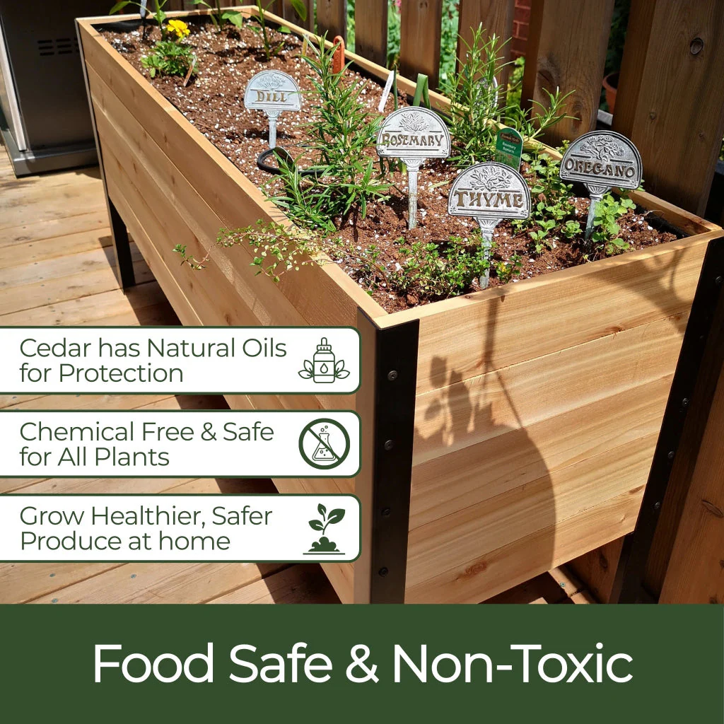 18" x 48" Raised Garden Bed - 30" TALL - Image 8