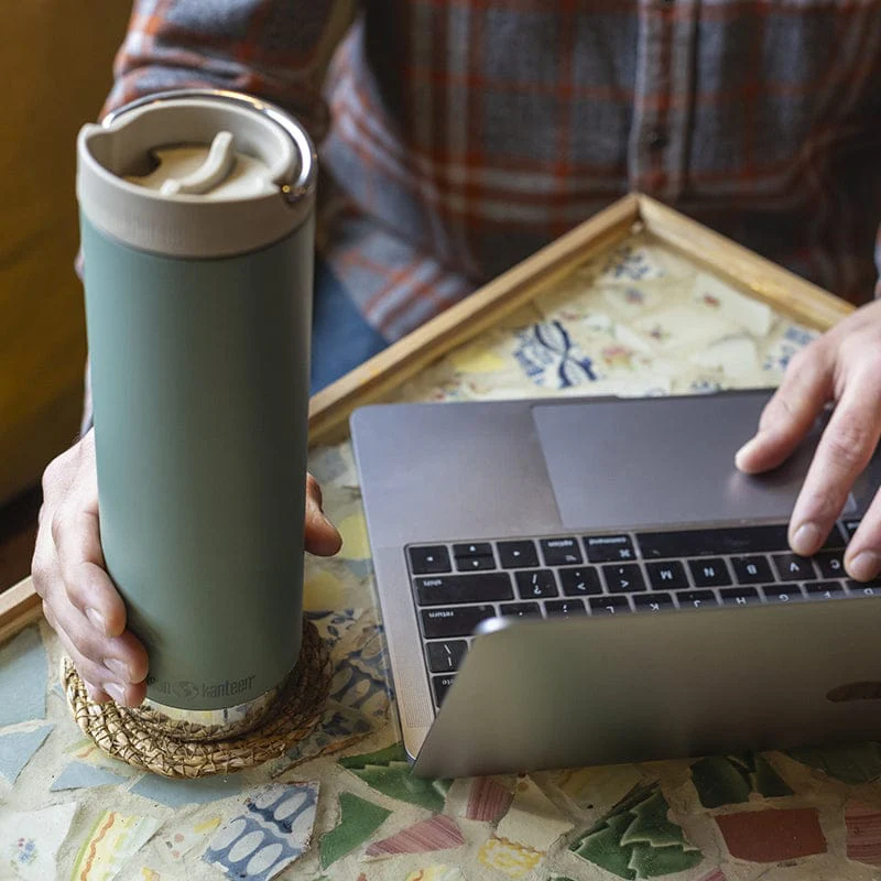 20oz TKWide Insulated Tumbler with Café Cap - Image 3