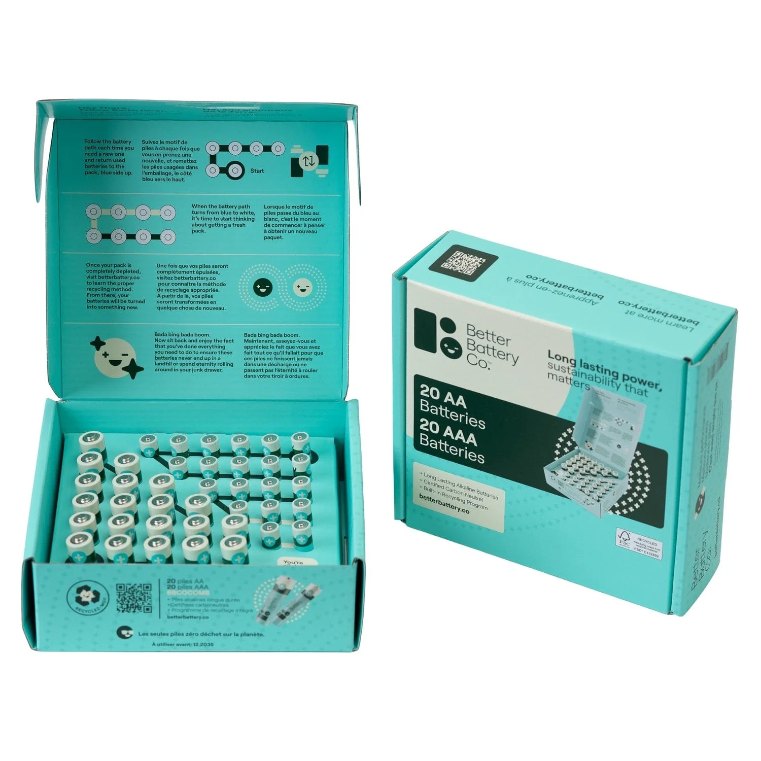 Zero Waste AA + AAA Combo Pack by BetterBattery - Image 9