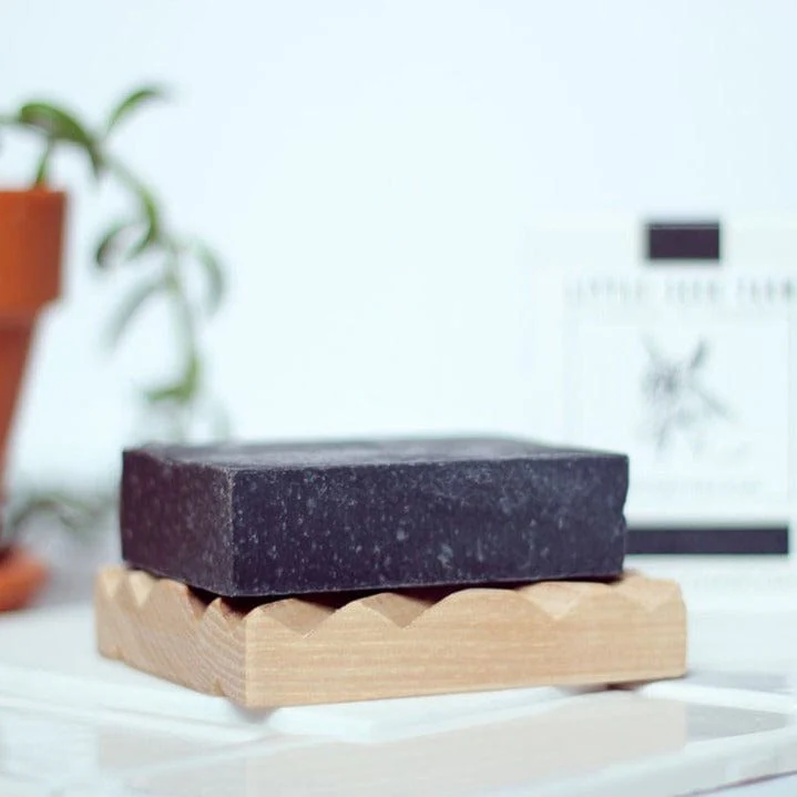 Activated Charcoal Face and Body Bar Soap - Image 4
