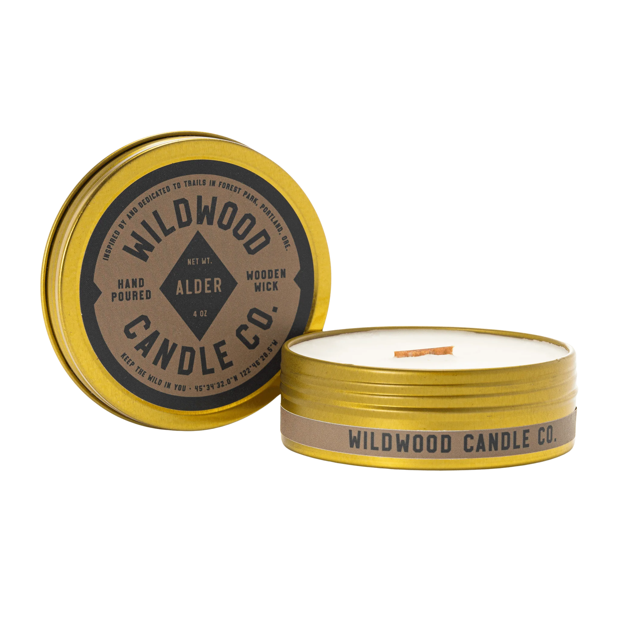 Alder Travel Candle - 4oz