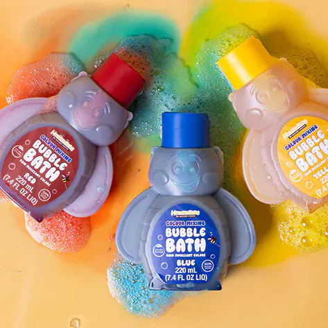 Honeysticks Color‑Mixing Bubble Bath (3‑Pack, 200 ml each)