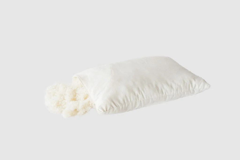 All-Natural Wooly Down Bed Pillow - Image 3