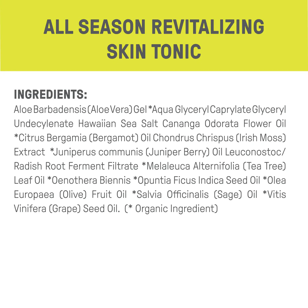 All Season Revitalizing Skin Tonic - Image 6