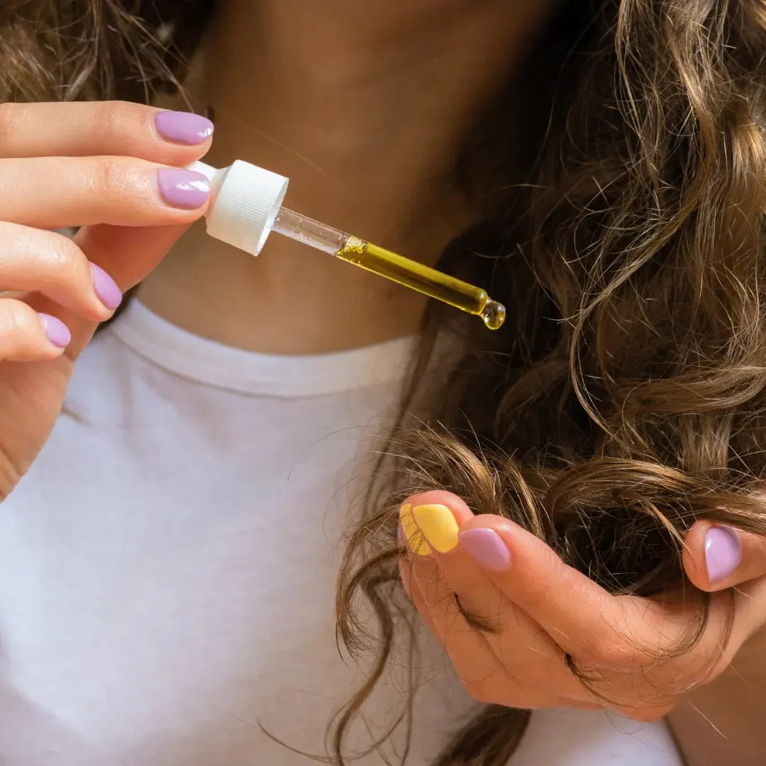 All Natural Aloe Vera Hair and Body Oil - Image 7