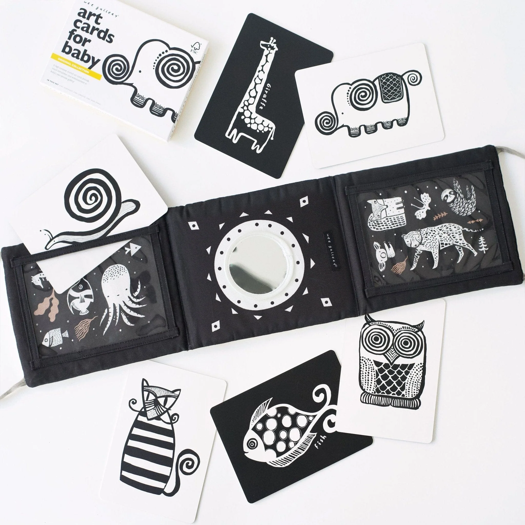 Baby Tummy Time Gallery with Mirror Gift Set - Image 17
