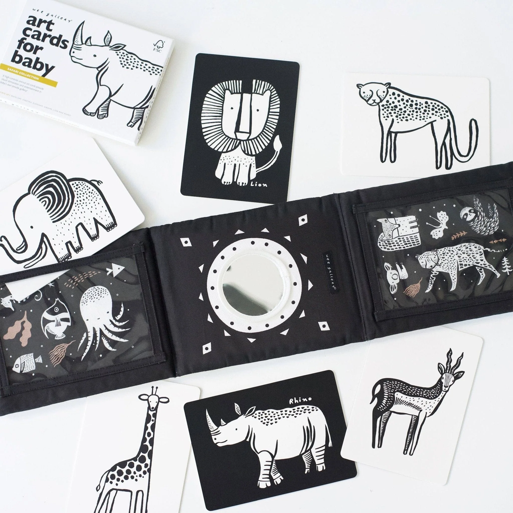Baby Tummy Time Gallery with Mirror Gift Set - Image 20