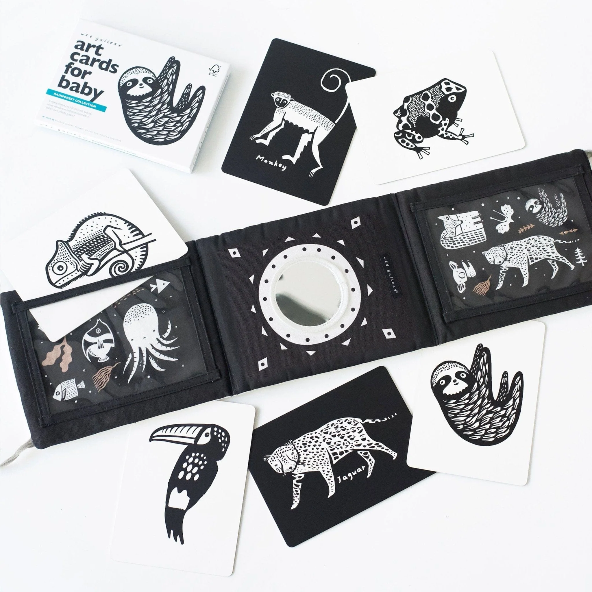 Baby Tummy Time Gallery with Mirror Gift Set - Image 21