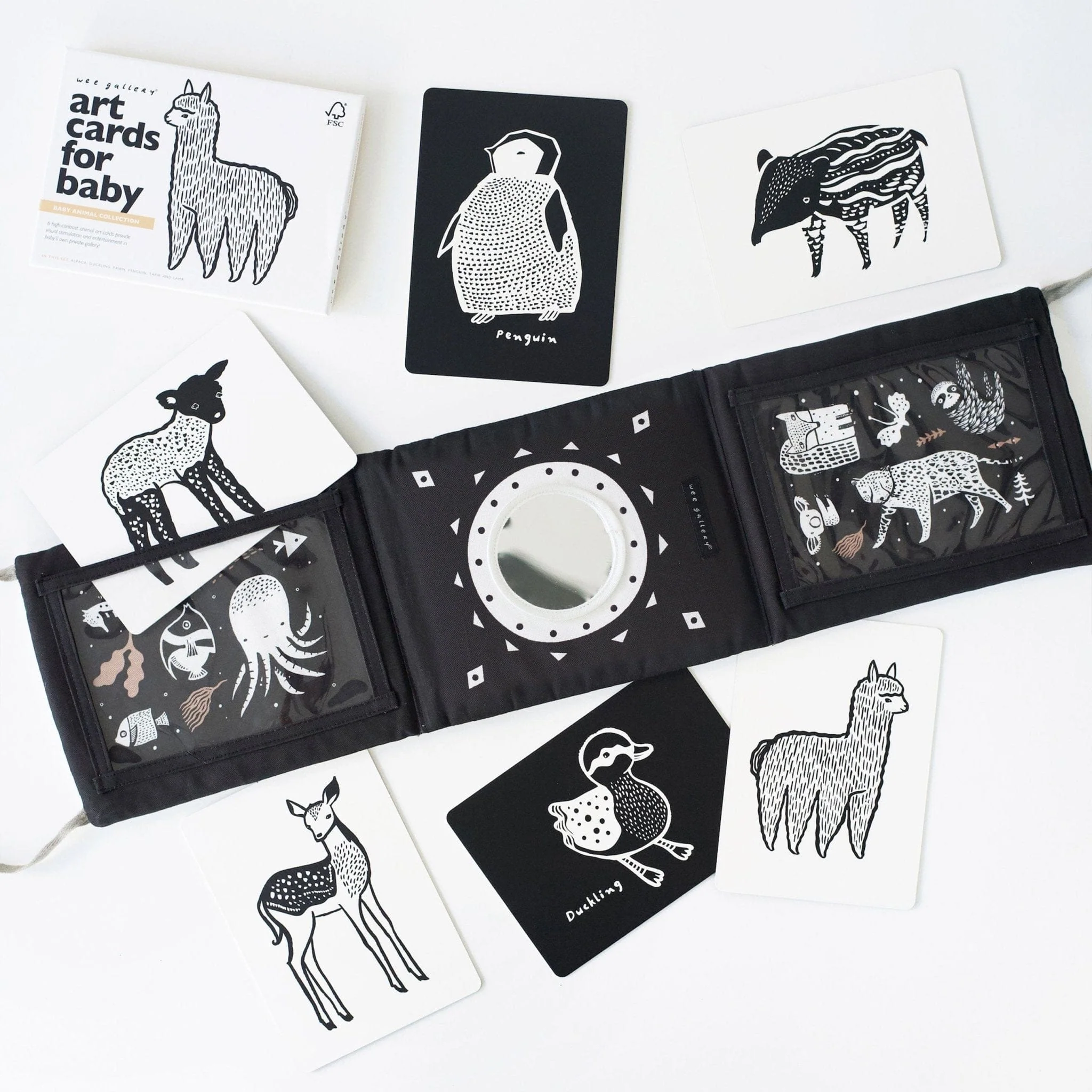 Baby Tummy Time Gallery with Mirror Gift Set - Image 22
