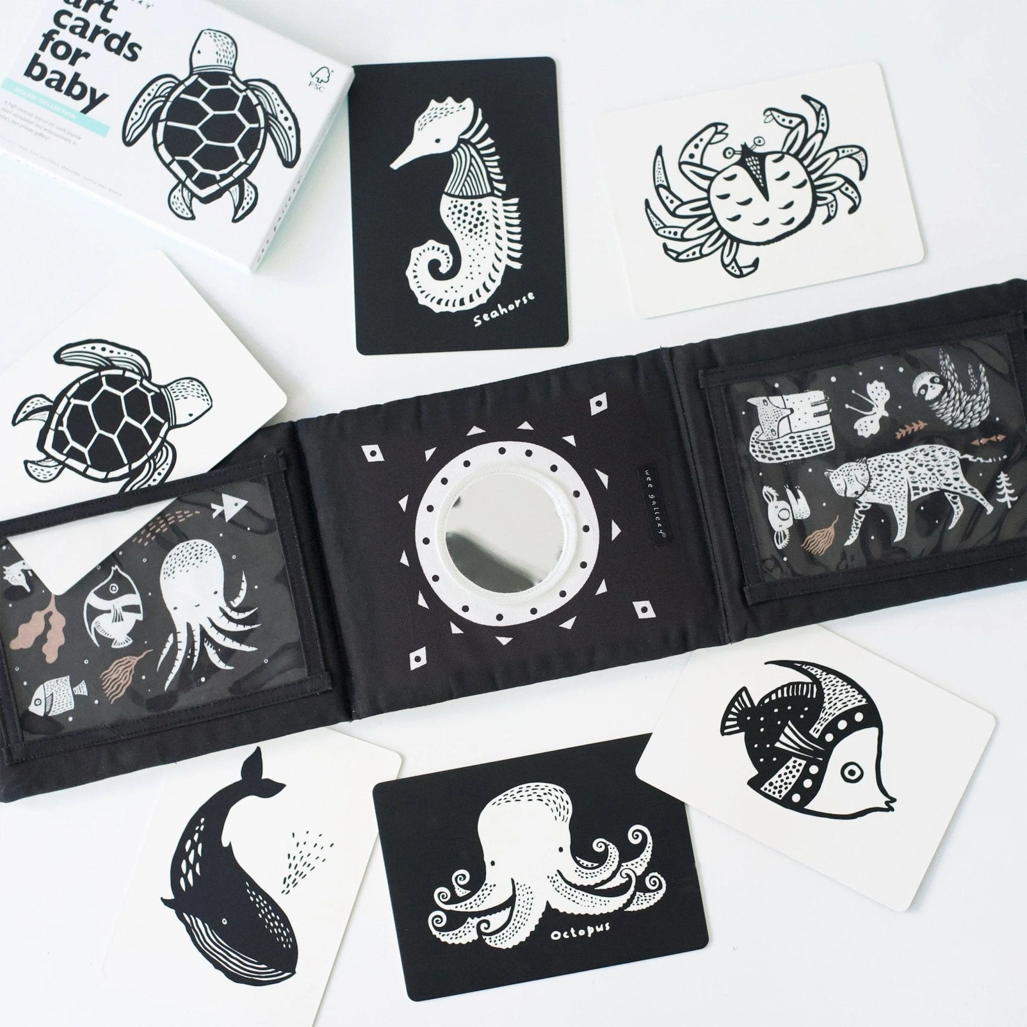 Baby Tummy Time Gallery with Mirror Gift Set - Image 23