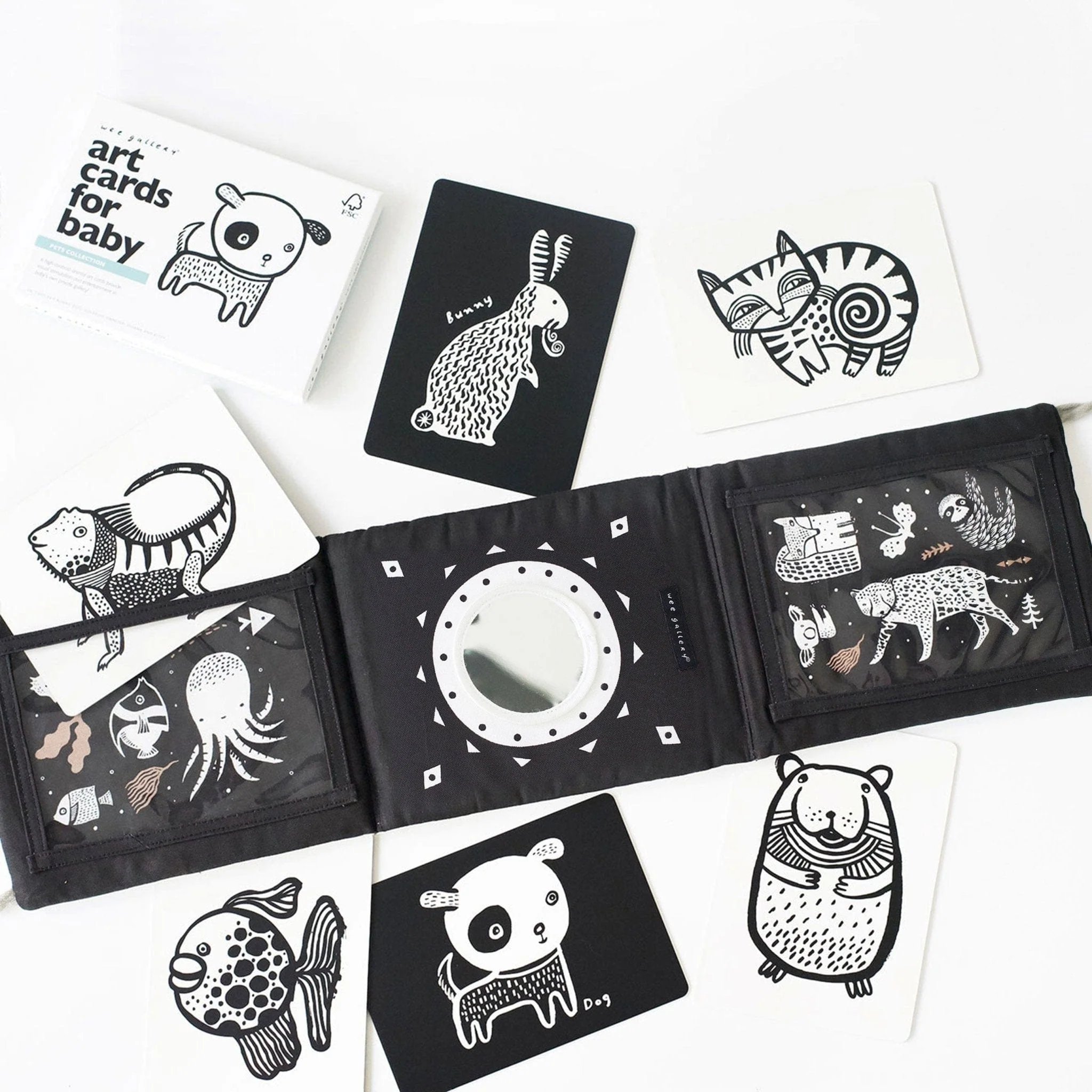 Baby Tummy Time Gallery with Mirror Gift Set - Image 24