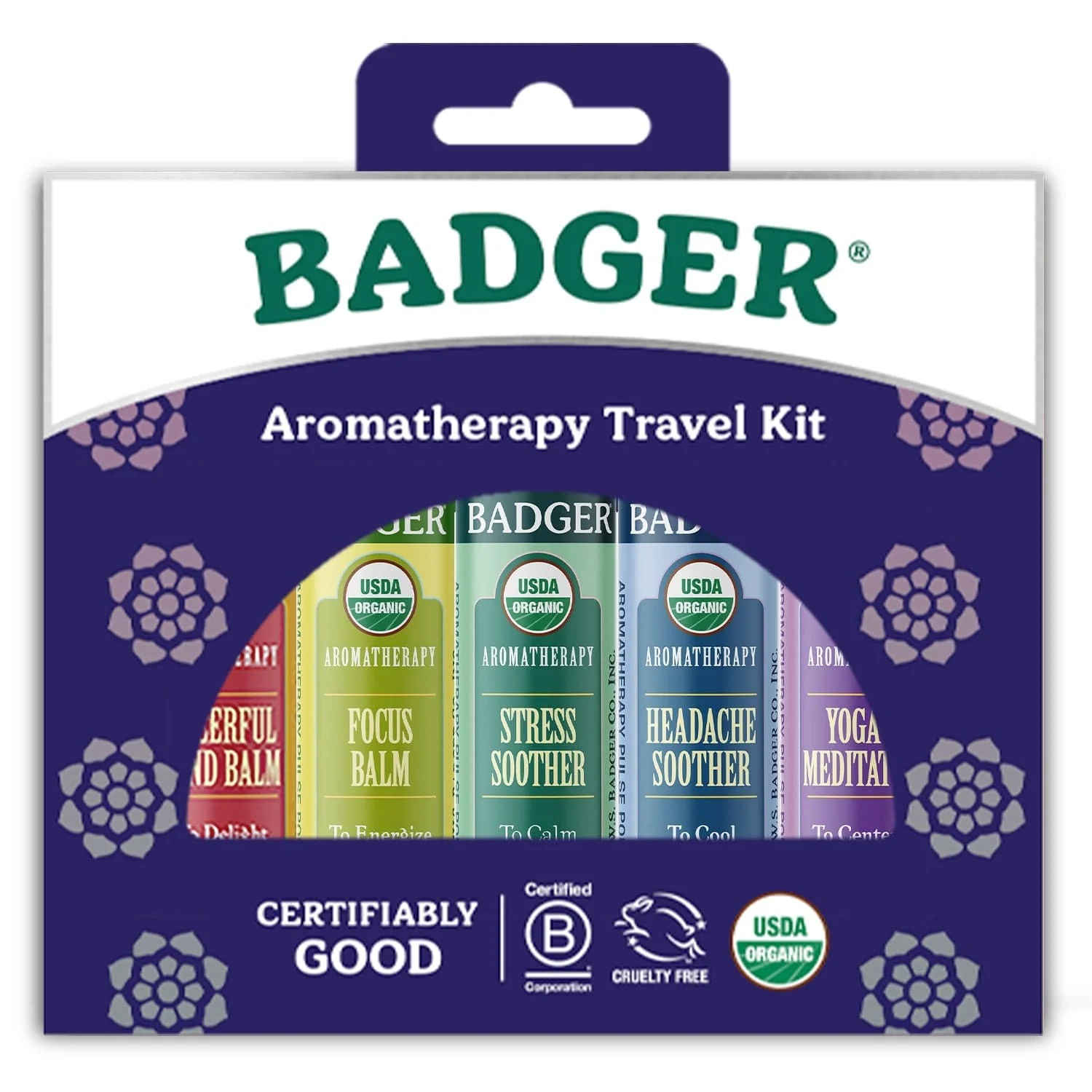 Organic Aromatherapy Travel Kit