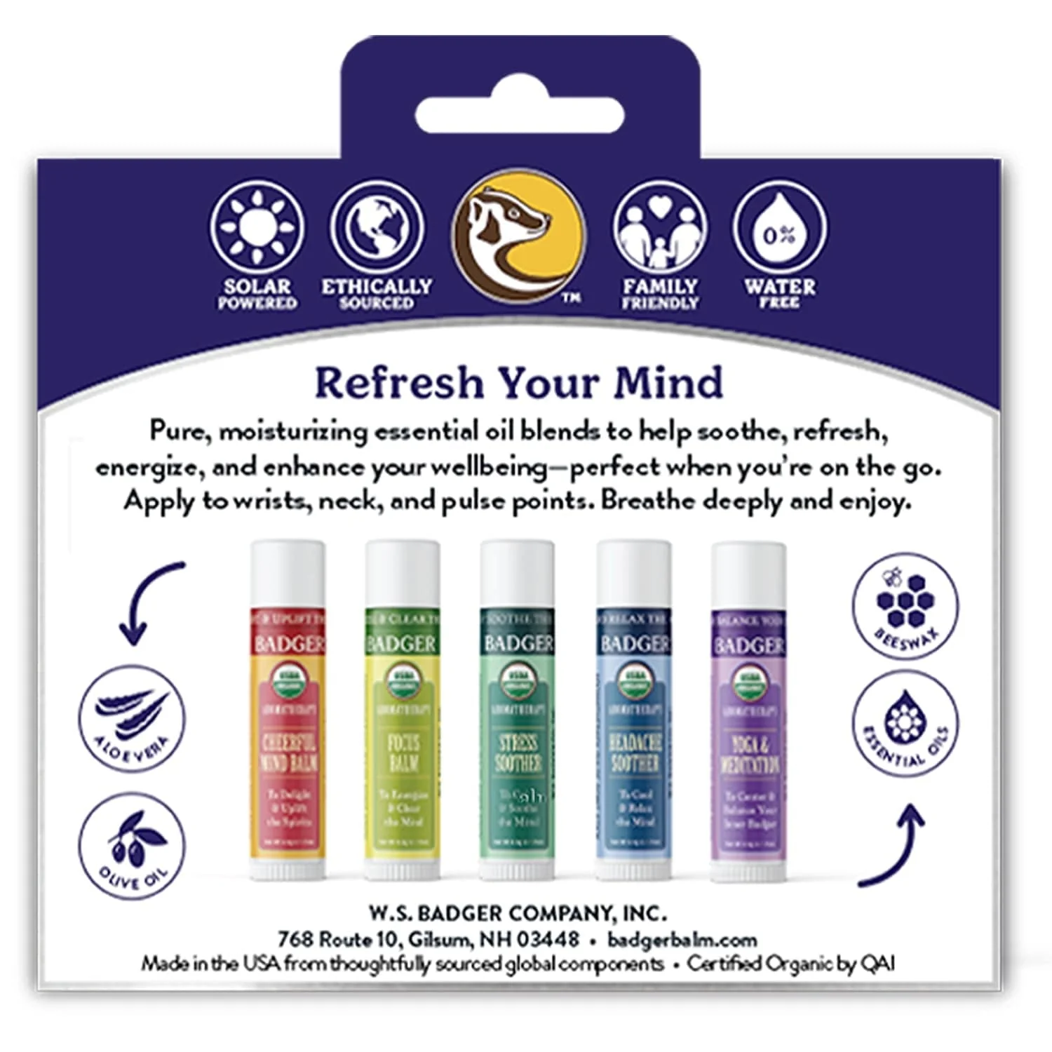Organic Aromatherapy Travel Kit - Image 2