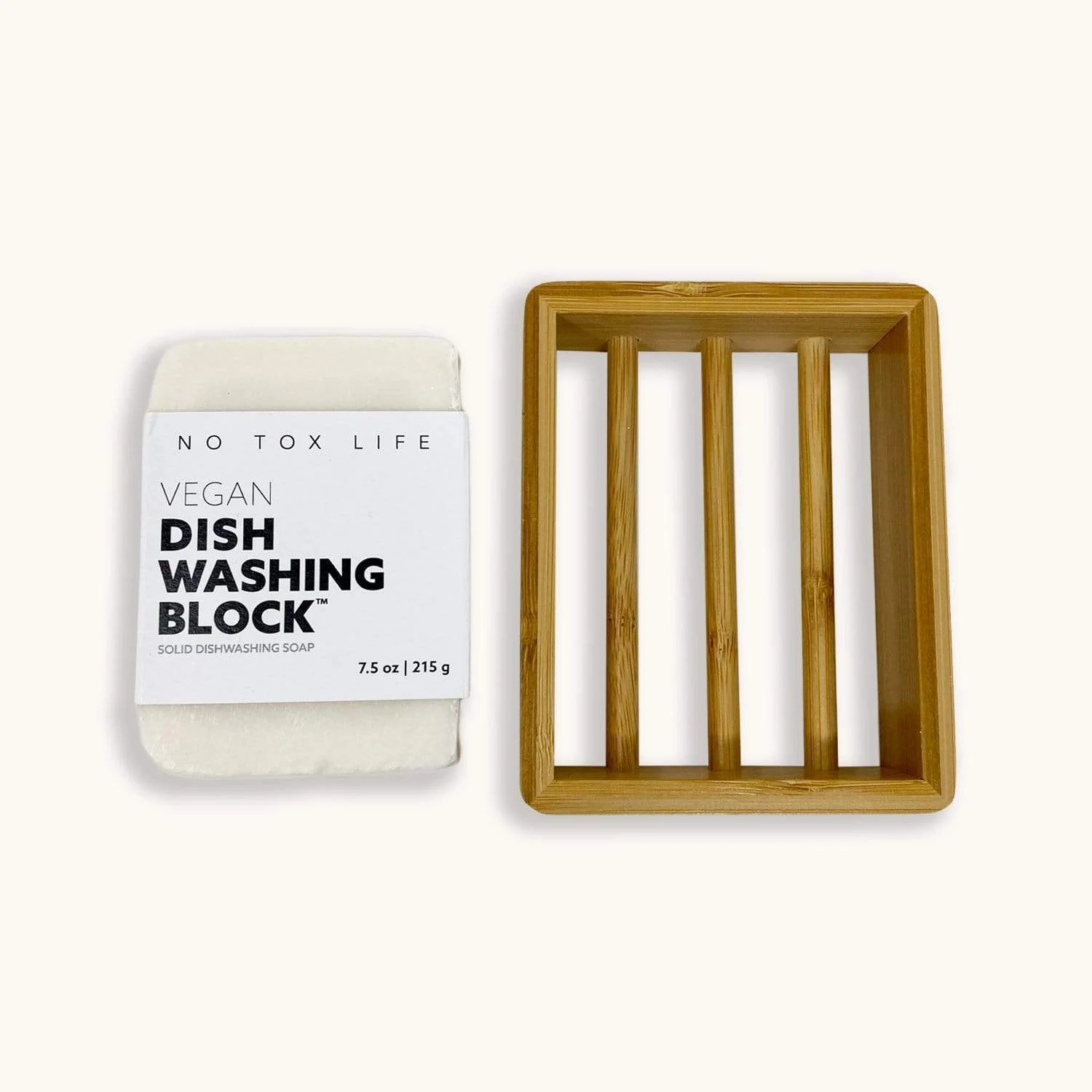 Bamboo Soap Shelf - Bamboo Soap Dish, Zero Waste, Compostable - Image 5