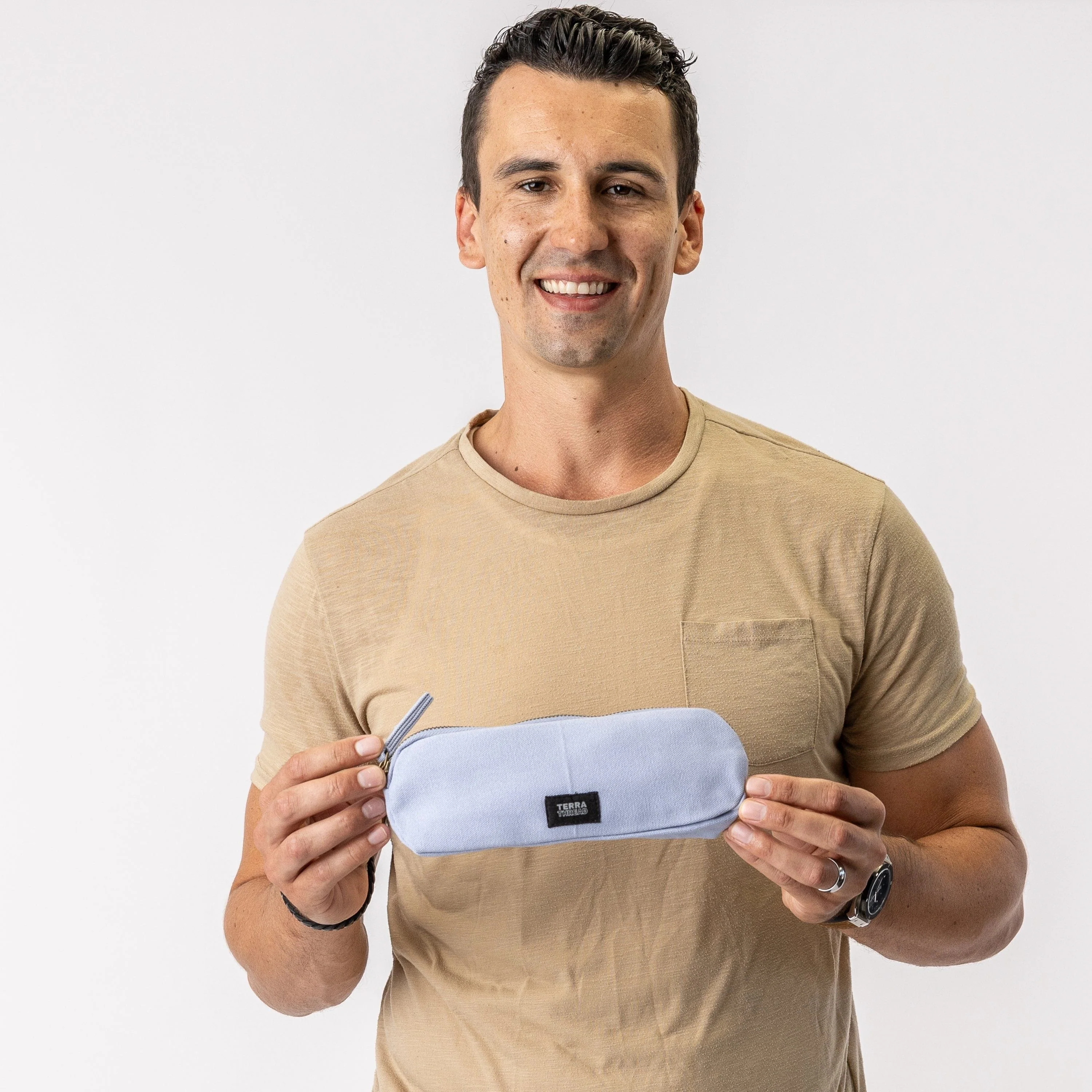 Batai Organic Cotton Pencil Bag - Image 3