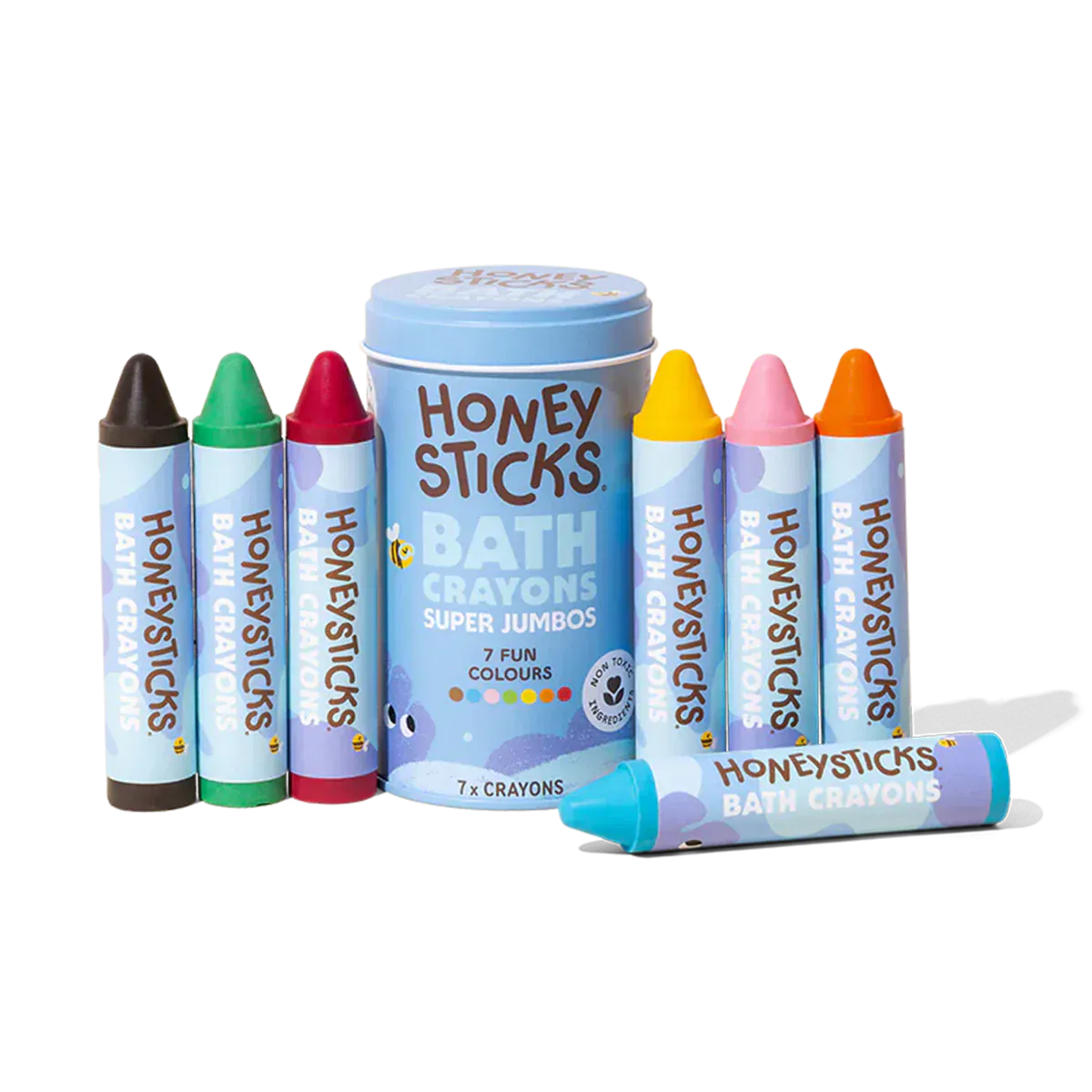 All Natural Bath Crayons - Kids Bath Toys - Image 2
