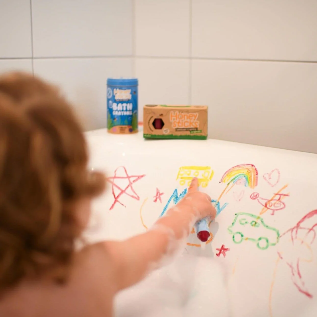 All Natural Bath Crayons - Kids Bath Toys - Image 3