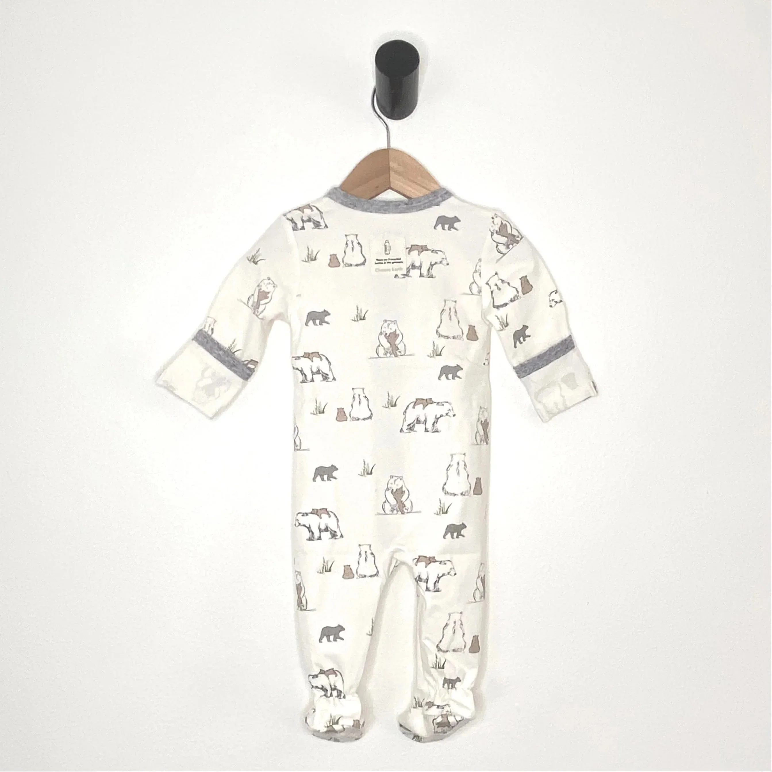 Bear Family 2-Piece Pajama Set – Eco-Friendly Infant & Toddler Sleepwear - Image 6