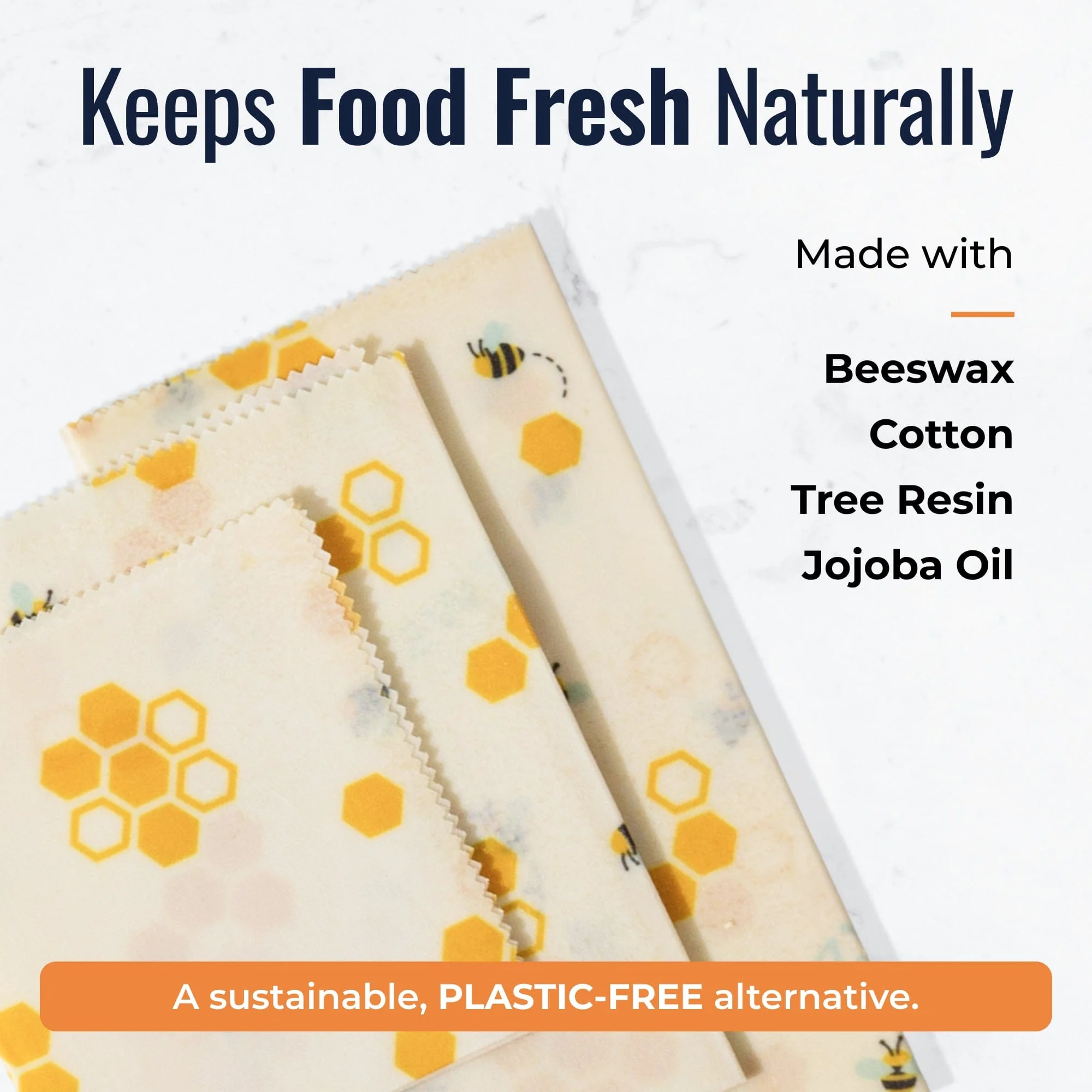 Beeswax Wraps – Plastic-Free Food Storage - Image 2