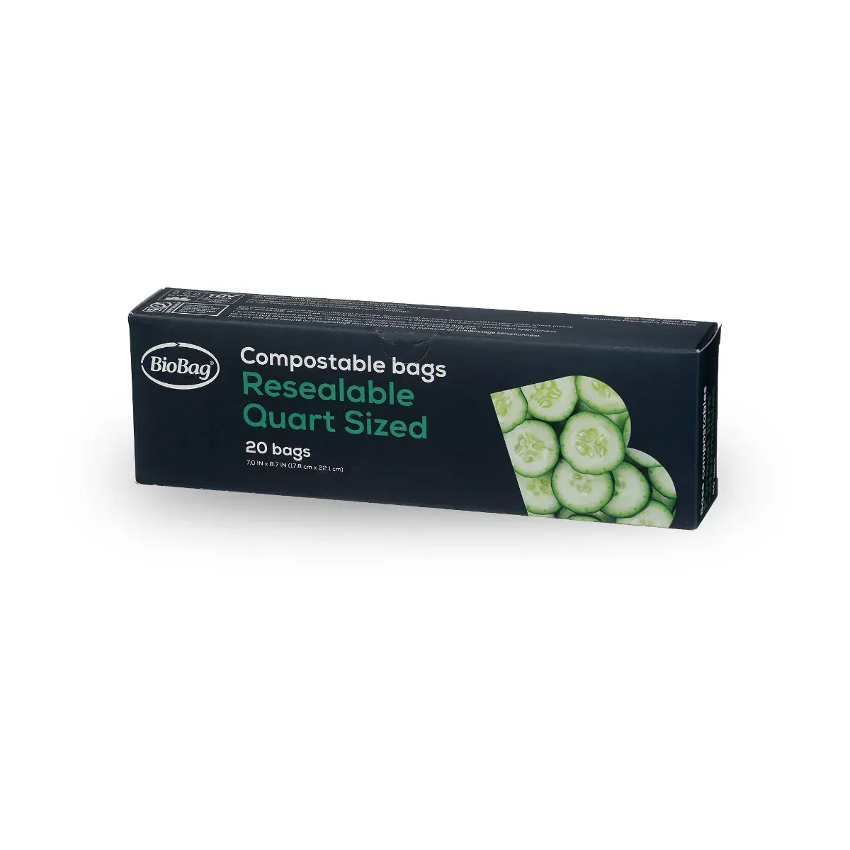 Compostable & Resealable Food Storage Bags - 20pk - Image 2