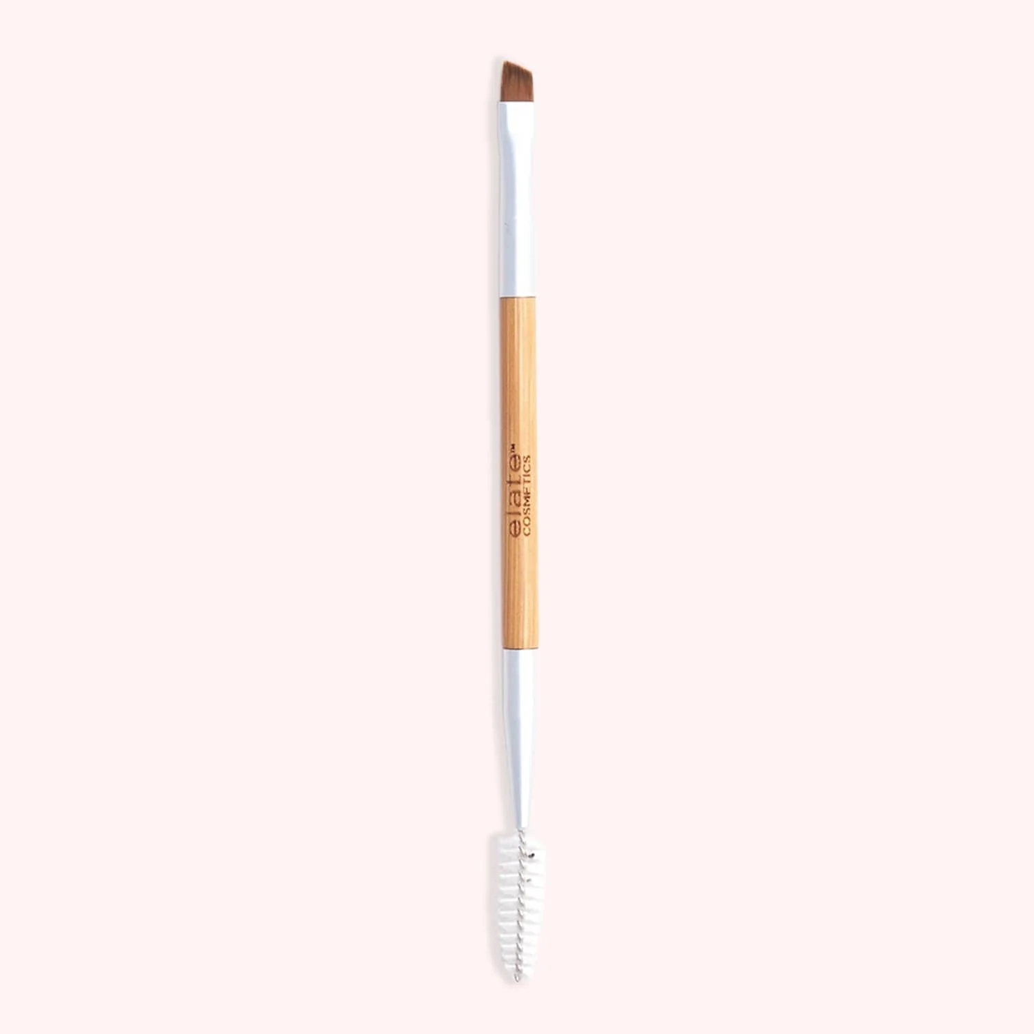 Brow and Liner Brush - Zero Waste Makeup Brush, Vegan, Bamboo + Taklon - Image 2