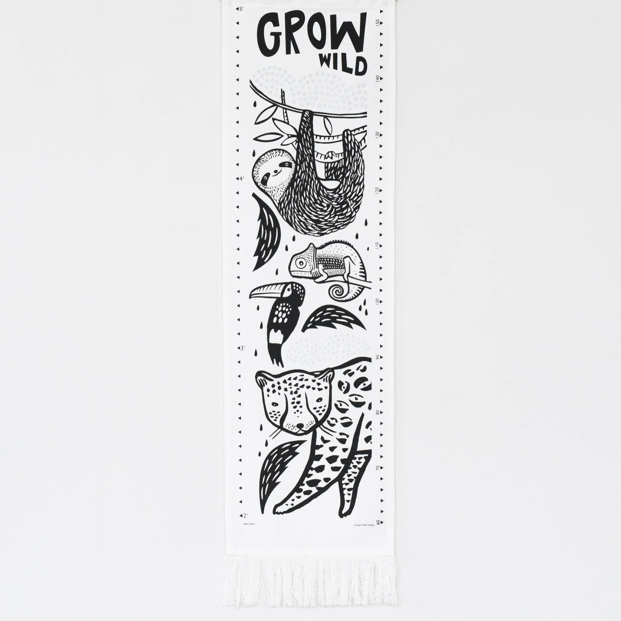 Canvas Growth Chart - Rainforest