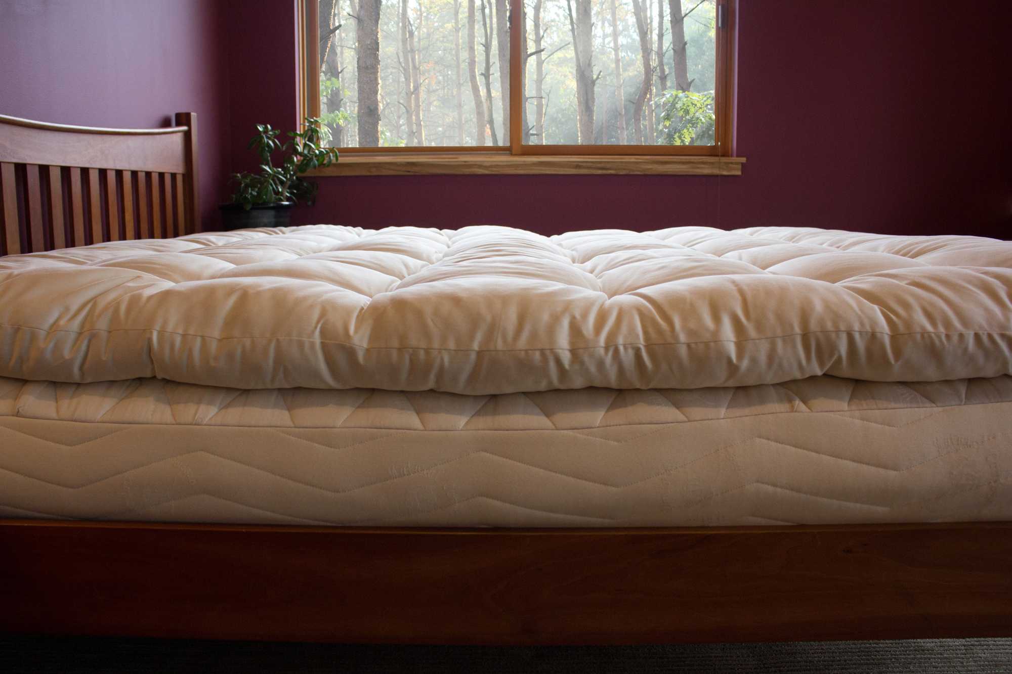 Certified Organic Quilted Topper - Image 4