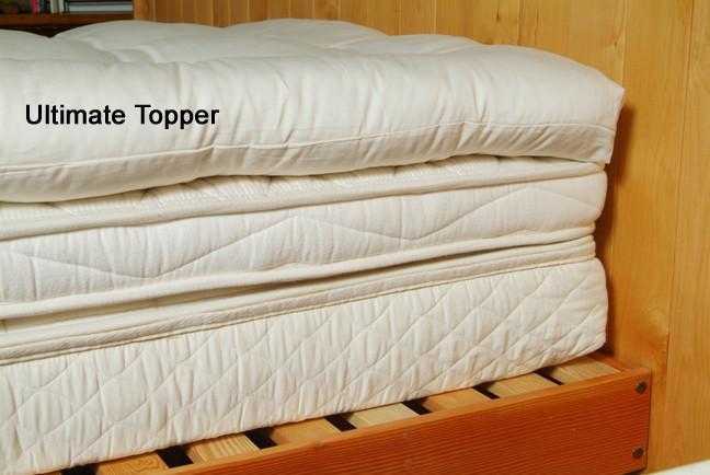 Certified Organic Quilted Topper - Image 6