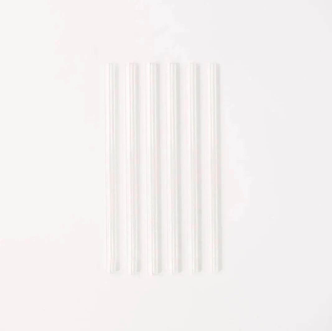 Classic 6" Glass Straw Set - Air