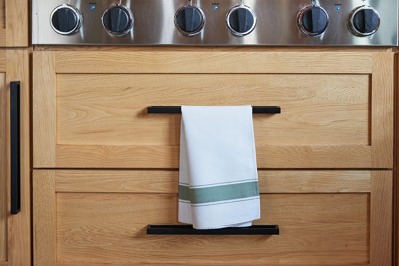 Classic Italian Kitchen Towel - Herringbone - Image 6