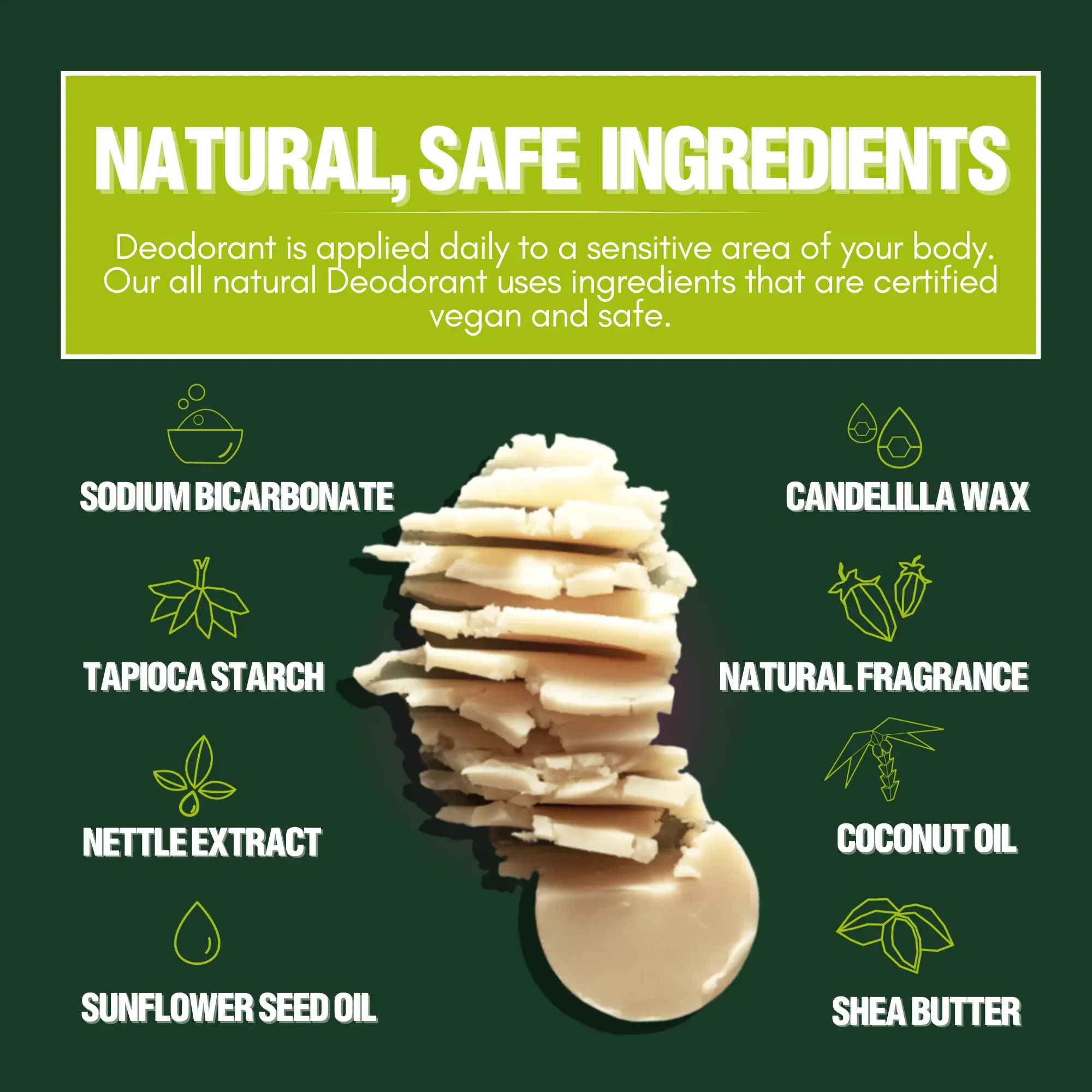 Paper Cosmetics Deodorant - Coastal Forests, Vegan, Aluminum-Free - Image 5