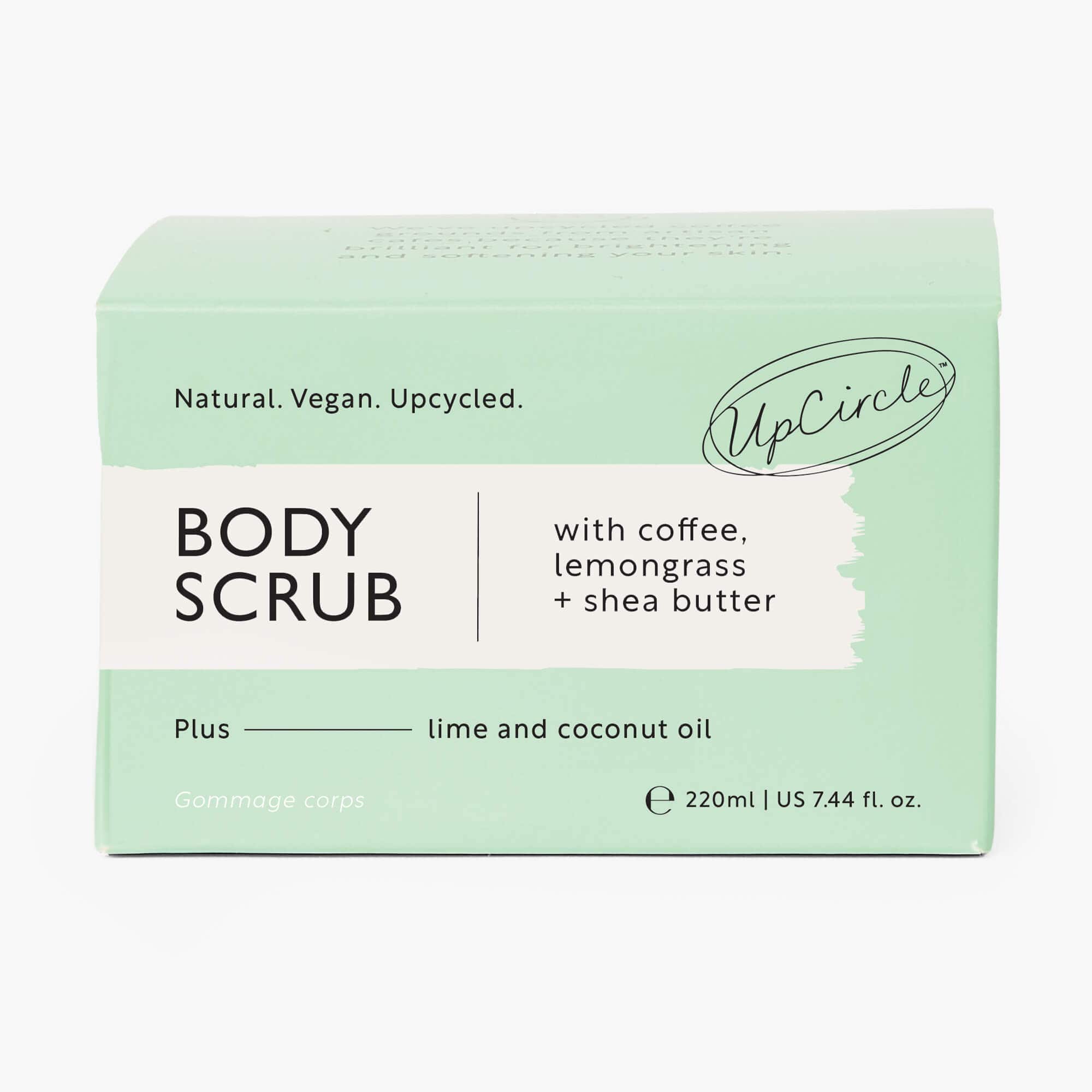 Vegan Coffee Body Scrub with Lemongrass - Image 2