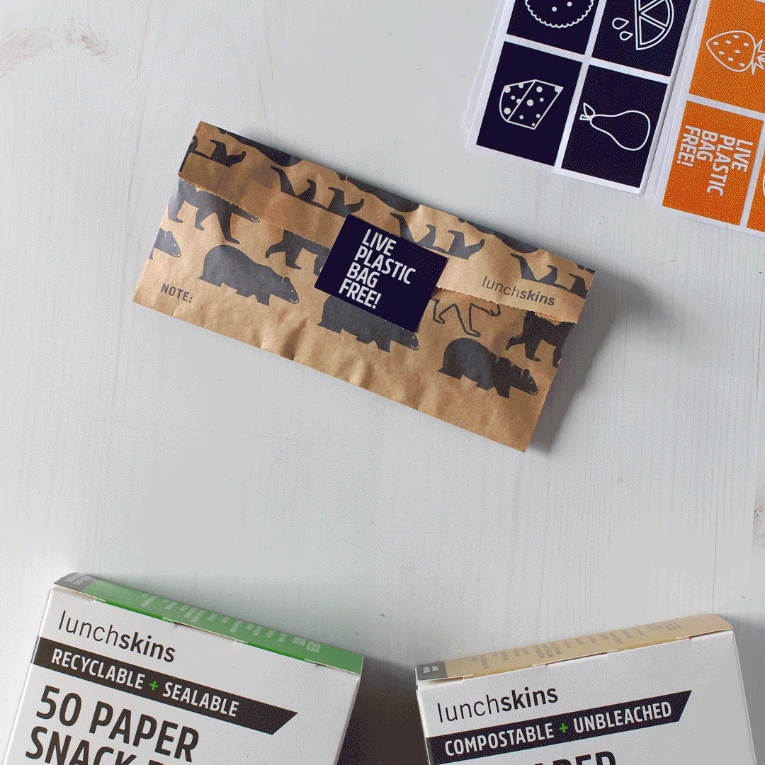 Compostable Paper Snack Bags - Image 4