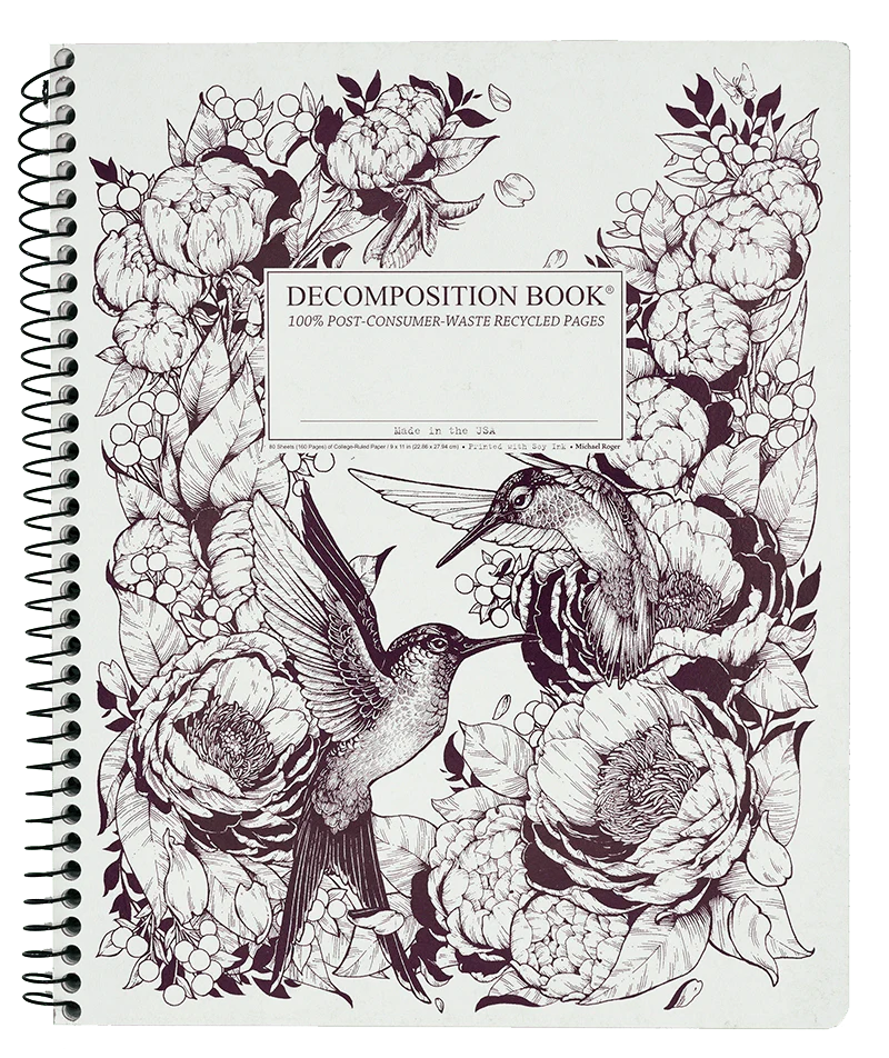 XL Ruled Spiral Decomposition Notebook - Image 2