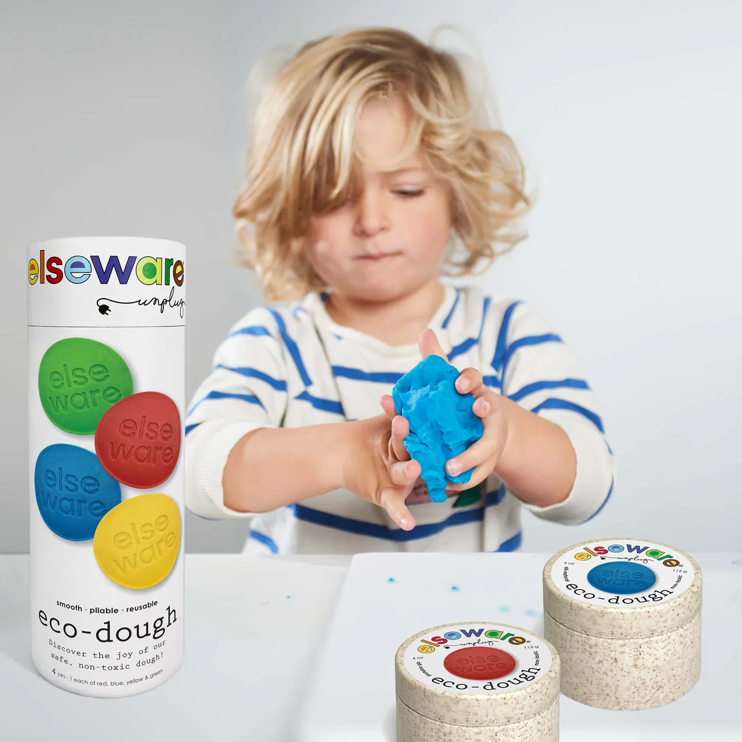 Eco-Friendly Play Dough 4-Pack