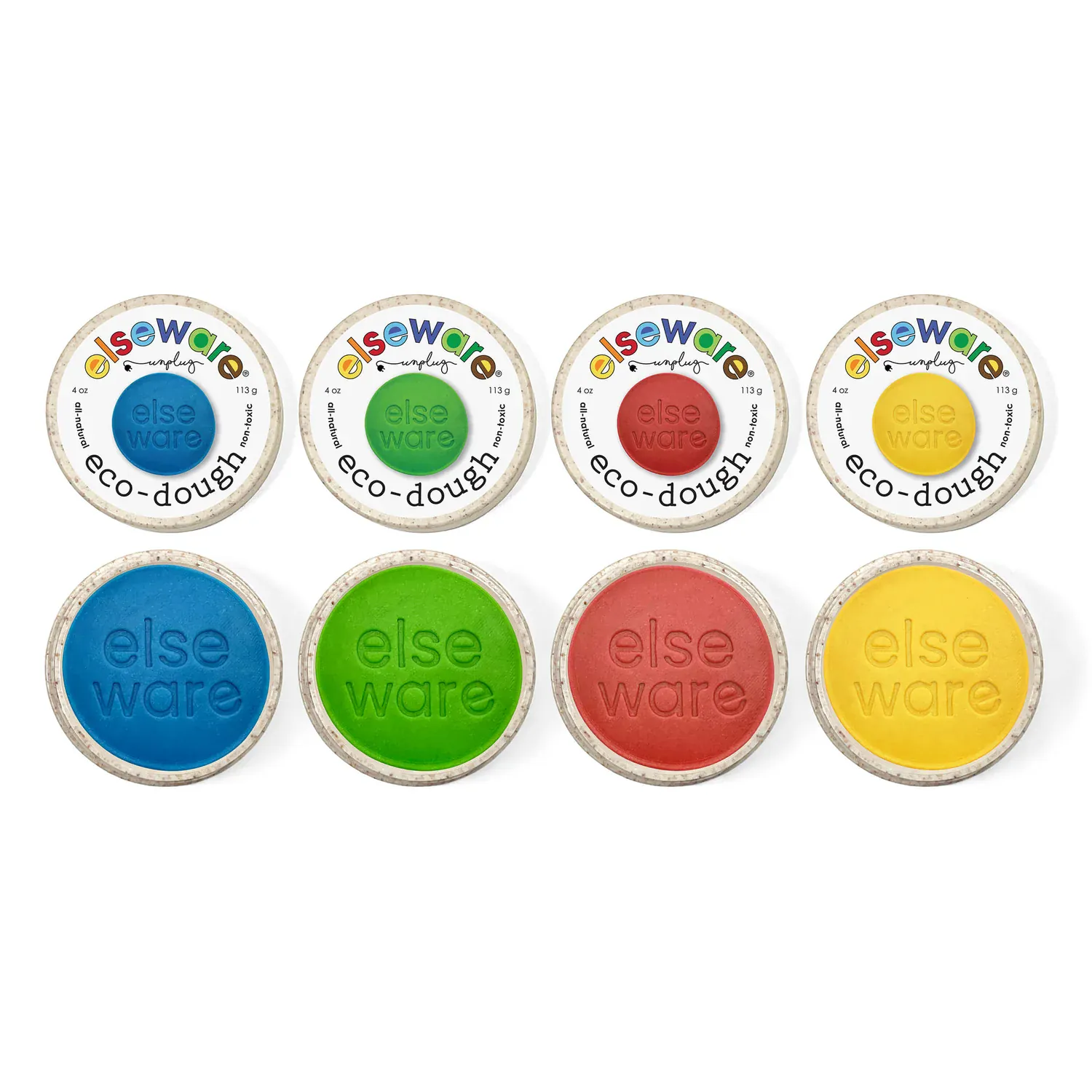 Eco-Friendly Play Dough 4-Pack - Image 3