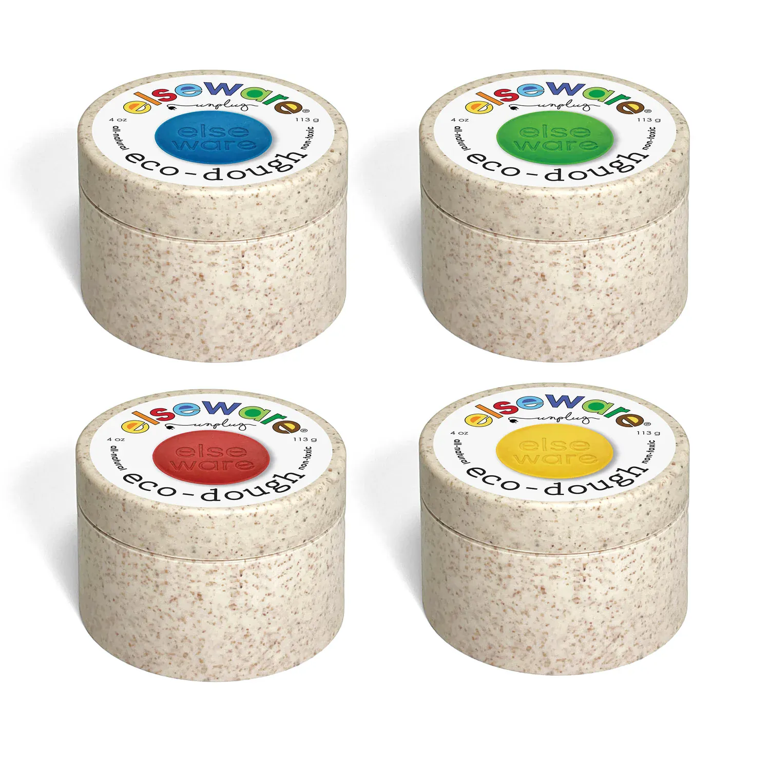 Eco-Friendly Play Dough 4-Pack - Image 4