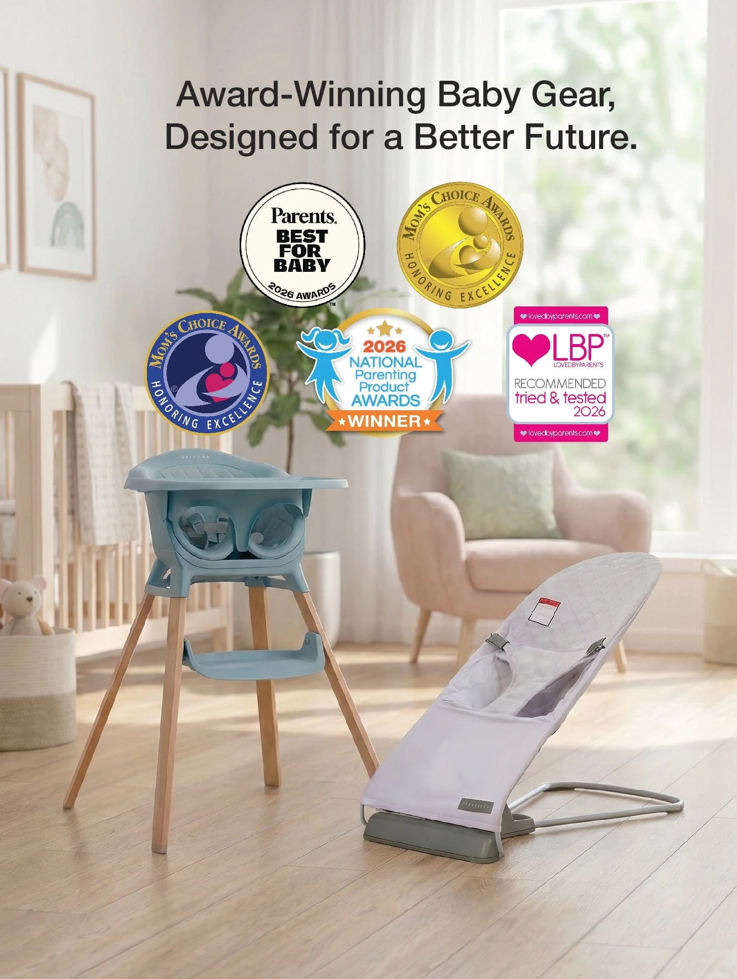 Evrloop 3-in-1 High Chair - Sustainable Design that Grows with Your Child - Image 7