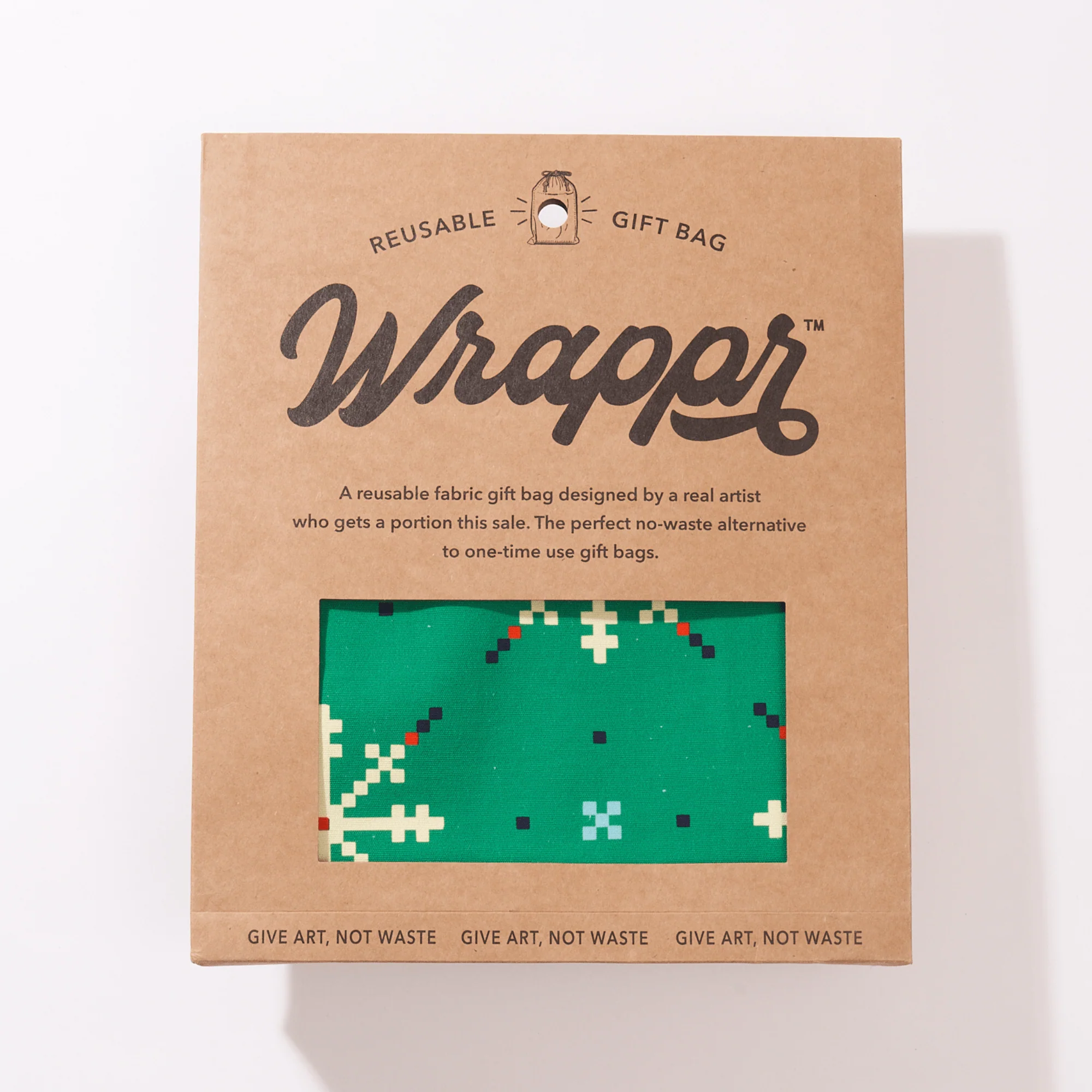 Fabric Gift Bag by Kelsey Weigl | 18", Cotton - Image 2
