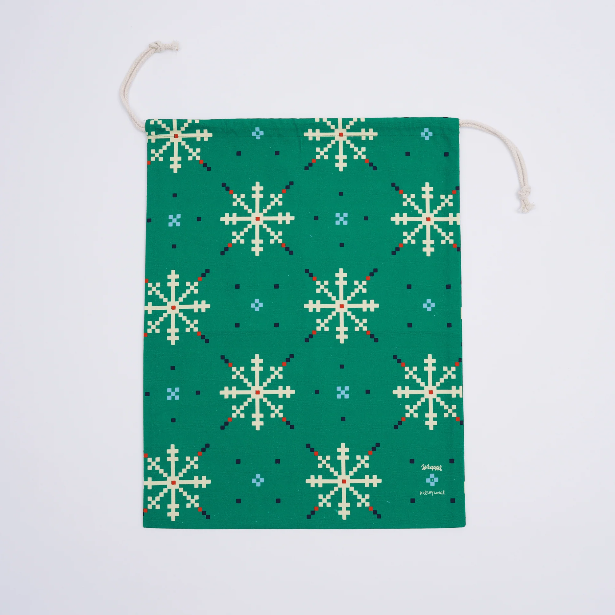 Fabric Gift Bag by Kelsey Weigl | 18", Cotton - Image 3